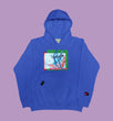 Courage To Fly Hoodie (Royal Blue)